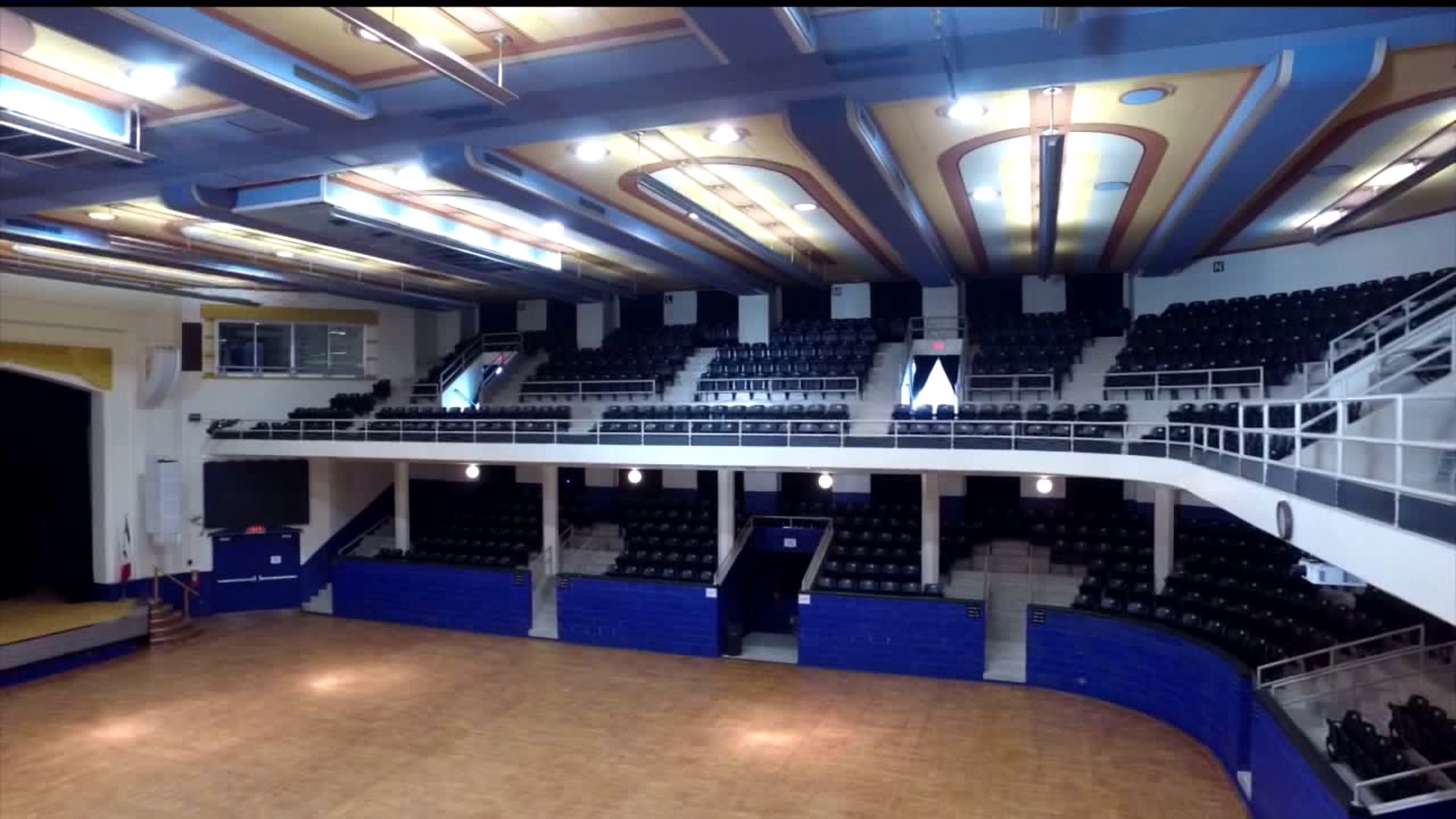 Burlington Memorial Auditorium still under renovation