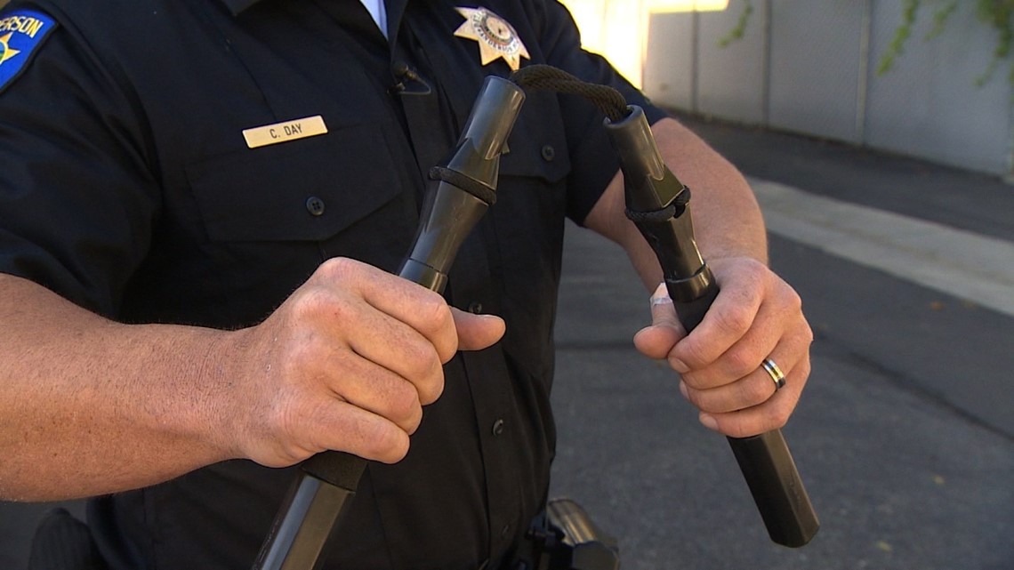 Nunchucks resurrected as tool for police