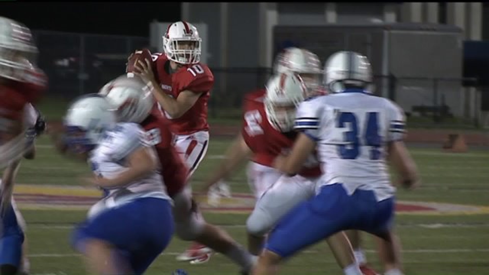 Assumption cruises to 5th straight win