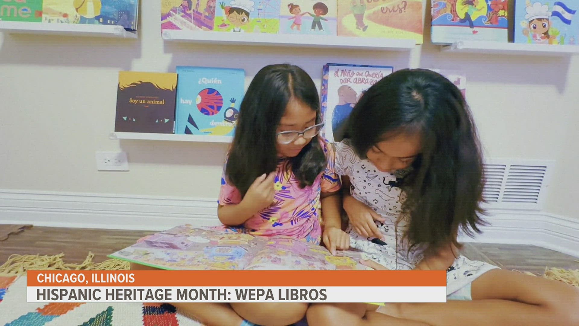 WEPA Libros is a program bringing students born in Latin American families books from their native cultures.