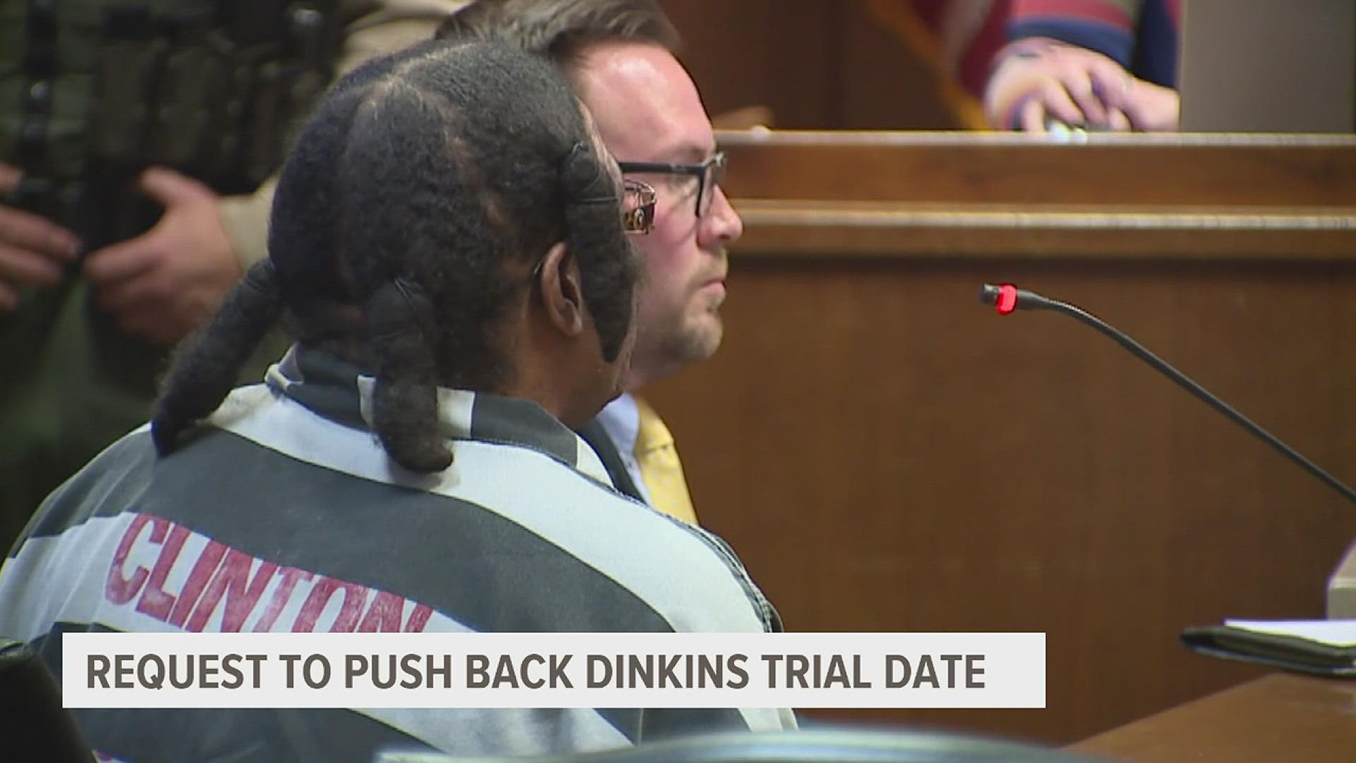 The trial has already been pushed back once, but Henry Dinkins received a new defense five months ago.