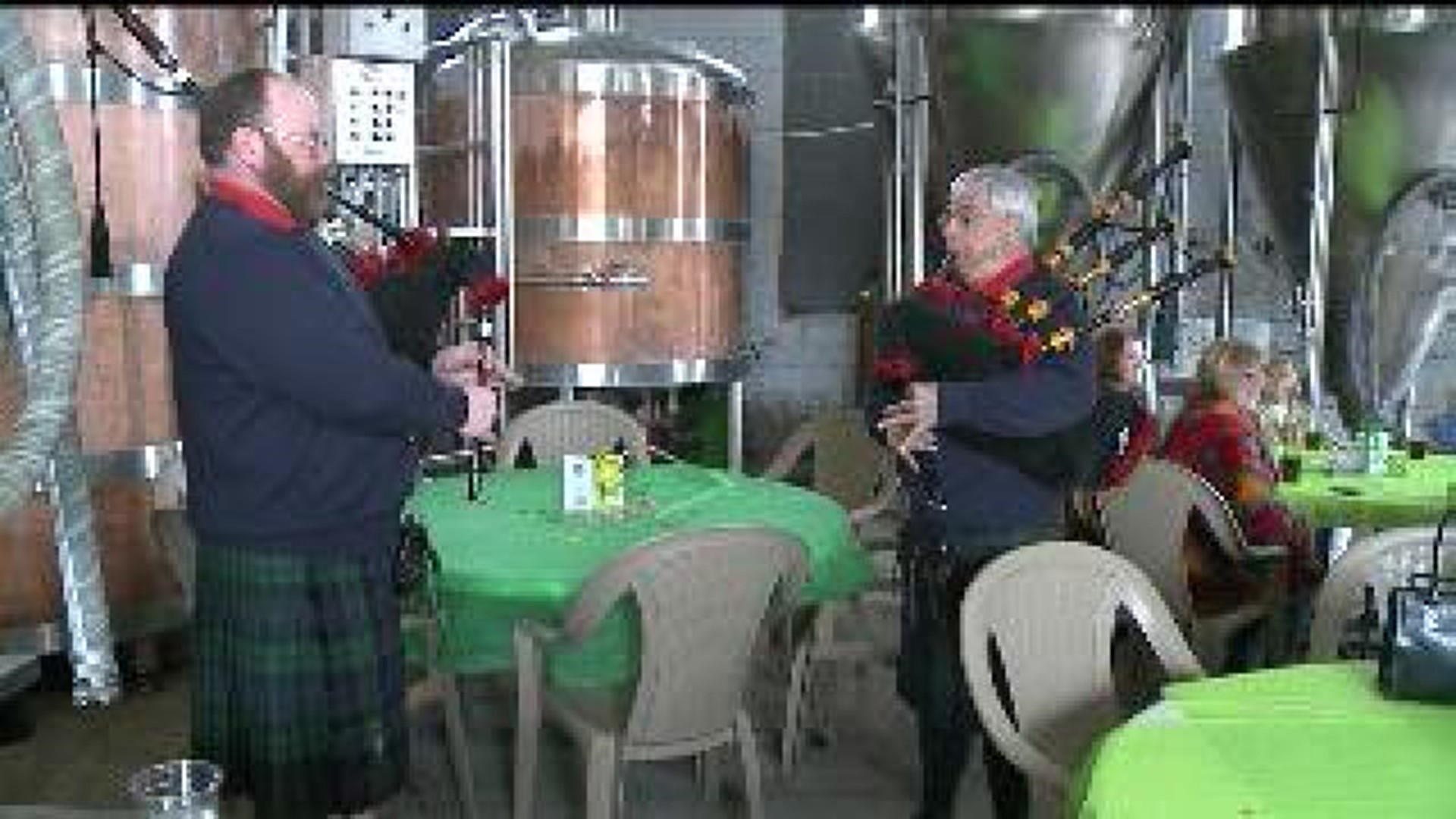 Second tapping of Owney Irish Ale