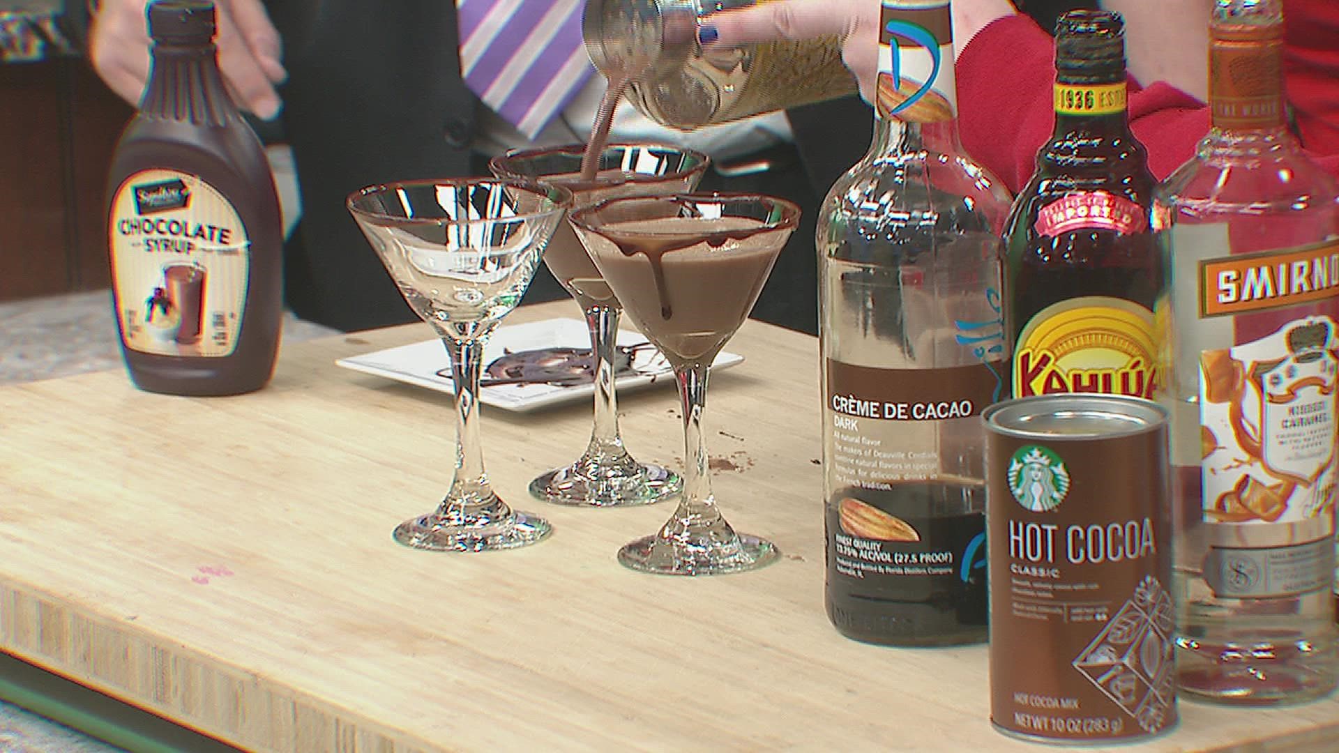 Storm Track 8 Meteorologist Morgan Strackbein is making a COLD COCKTAIL for National Hot Chocolate Day!