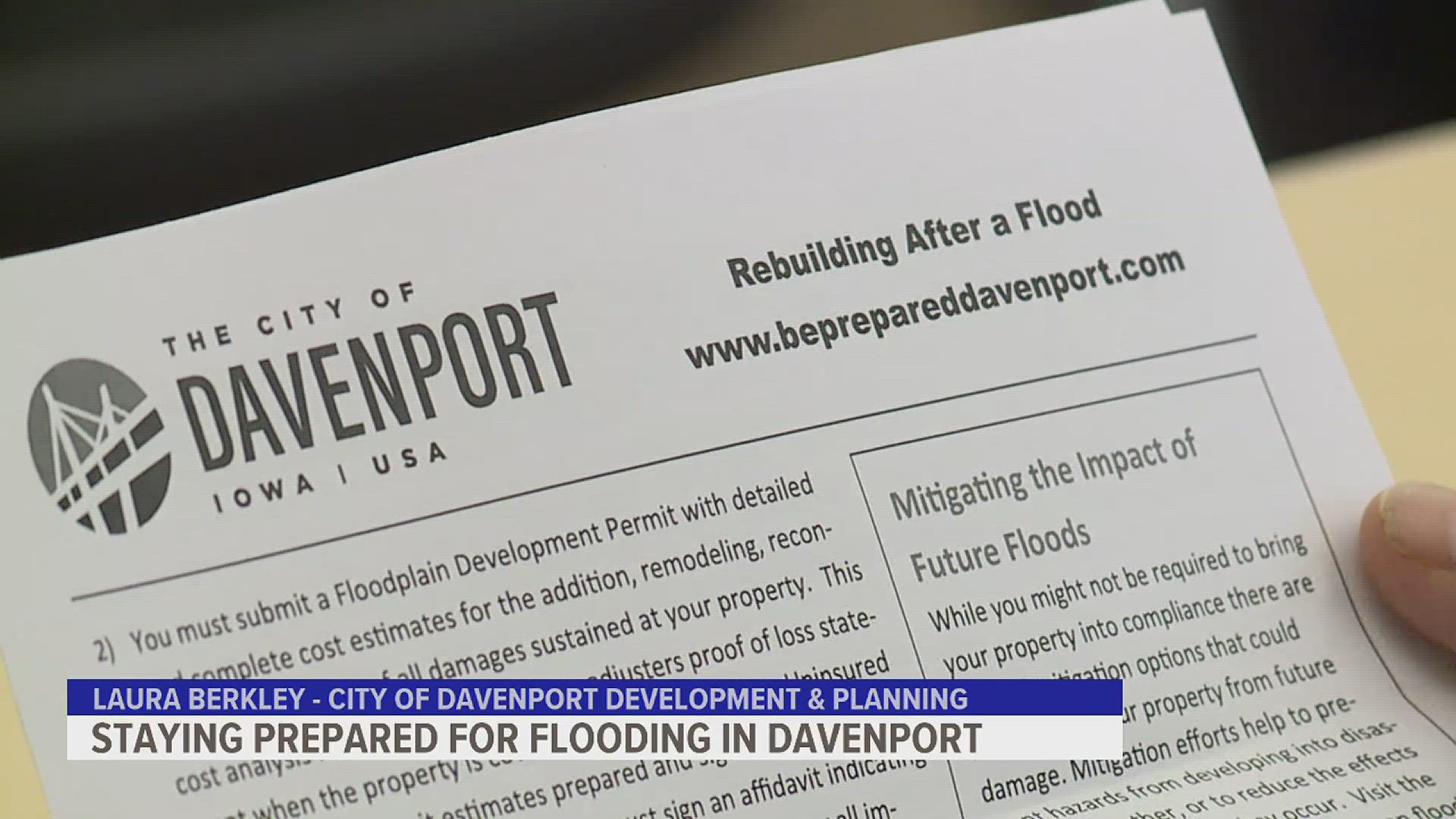 This week's public presentations came just four years after the historic flood of 2019, which caused extensive damage to businesses and homes.