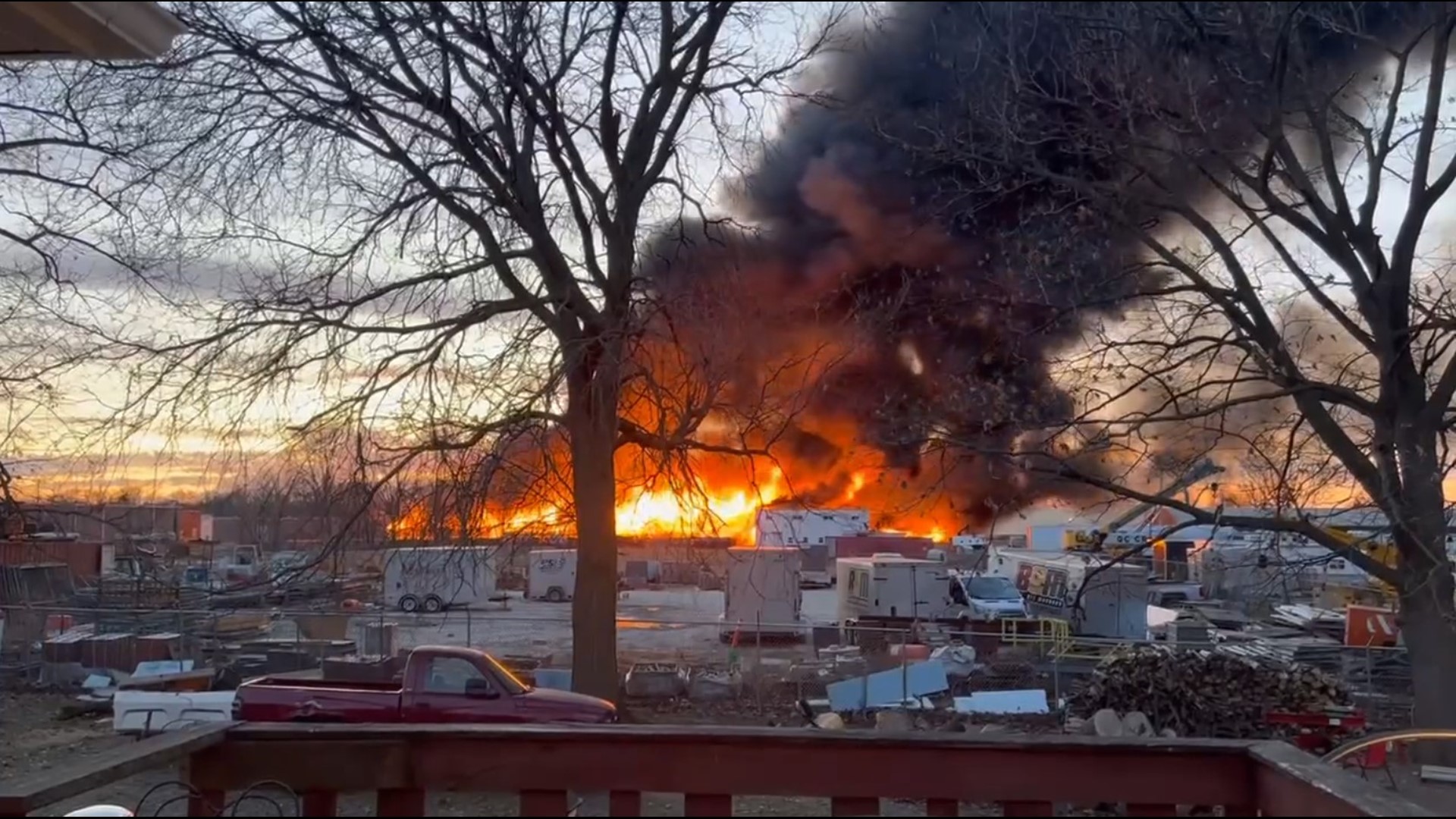 The fire took place Saturday evening. The Rock Island Fire Marshal investigated and discovered evidence of an intentional fire. One cow was killed in the fire.