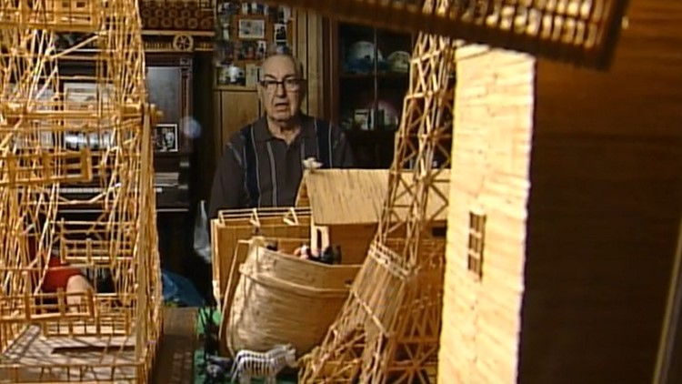 The artist who made landmarks out of toothpicks | Kewanee throwback