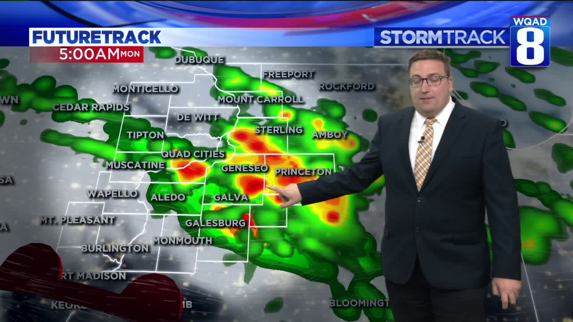 Tracking several chances for showers and storms this week