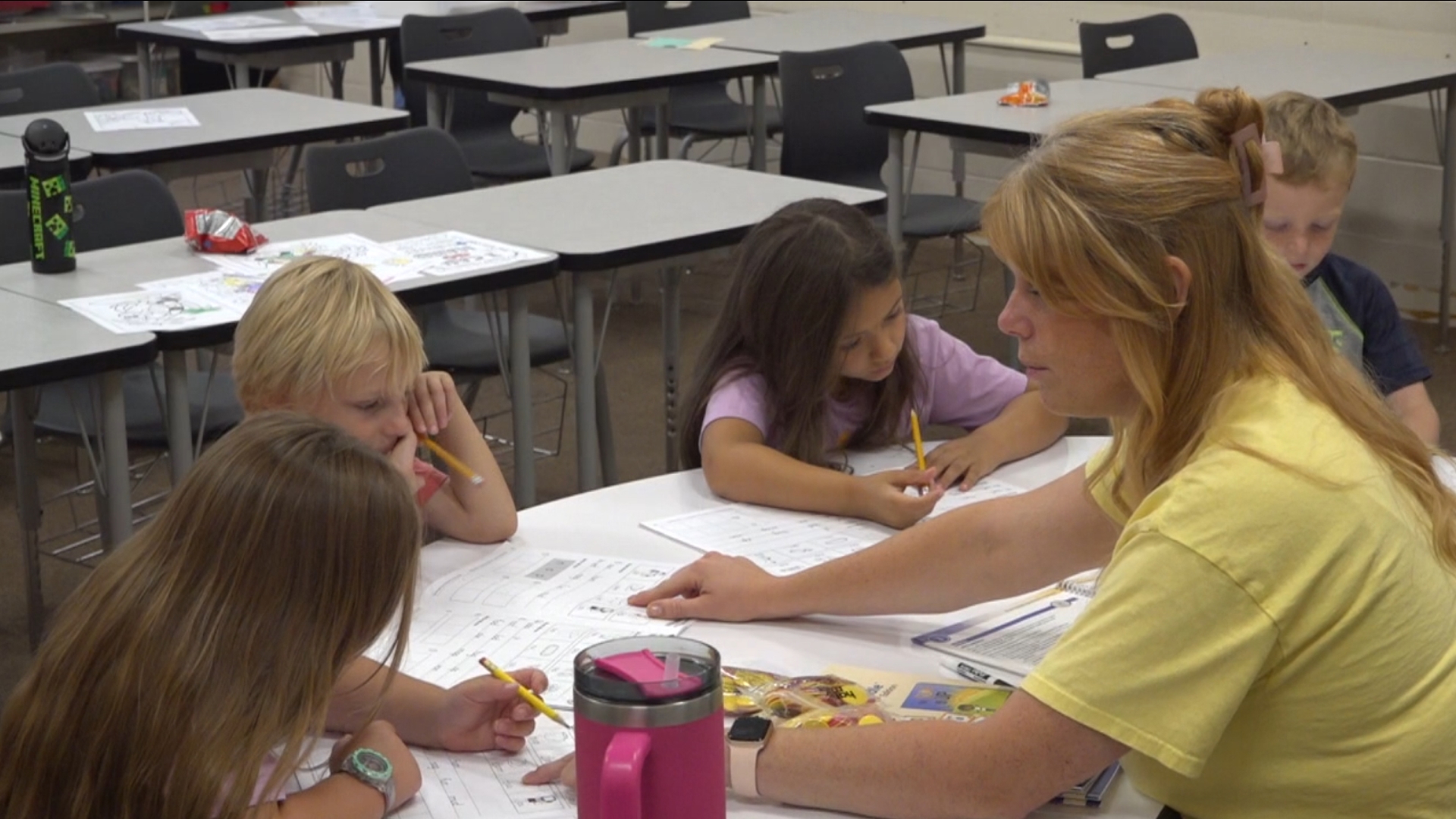 United Way is collecting school supplies for QC area school children to give them a solid "Write Start" for the school year.