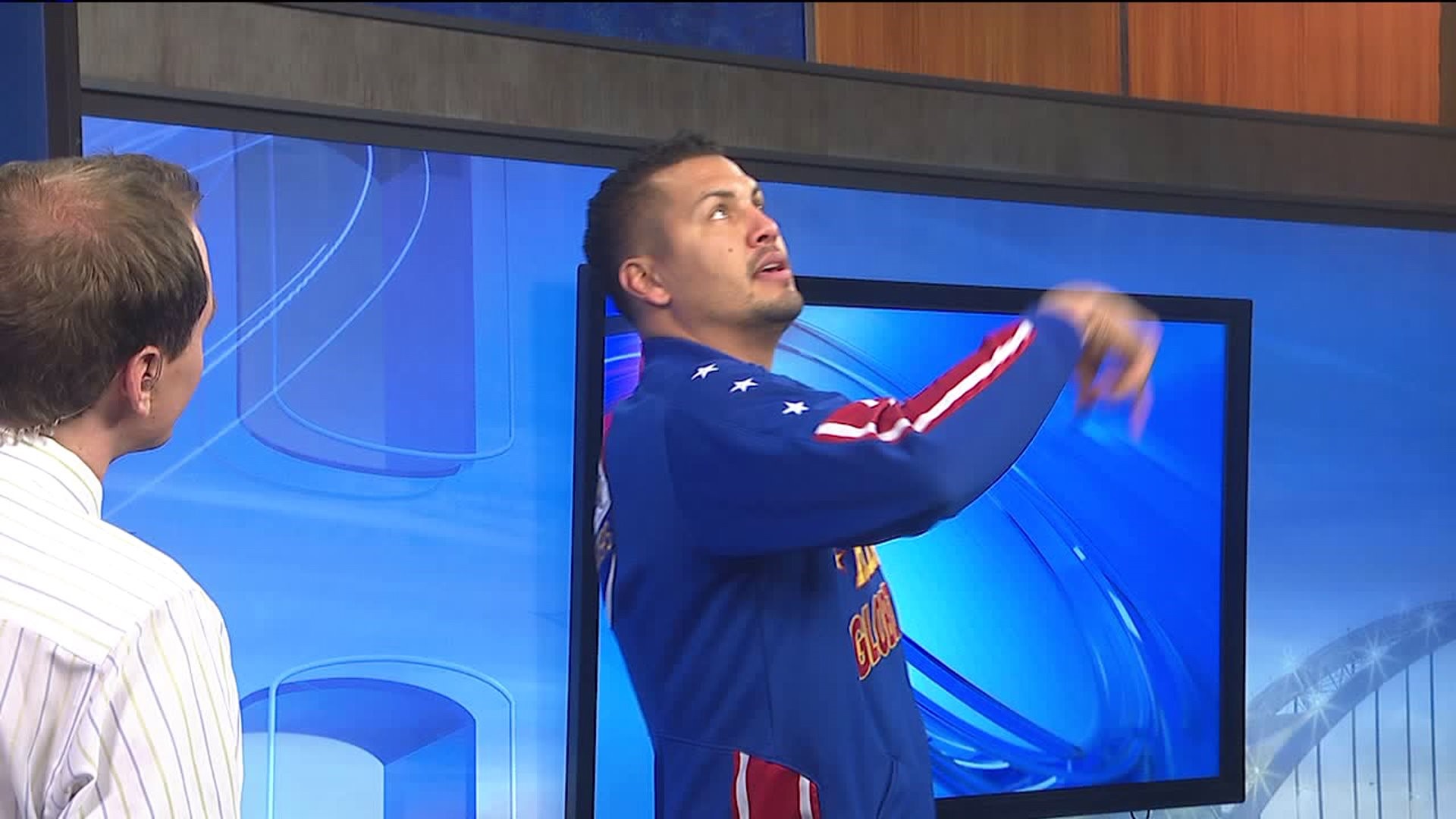 Globetrotter Appears on News 8 at 11