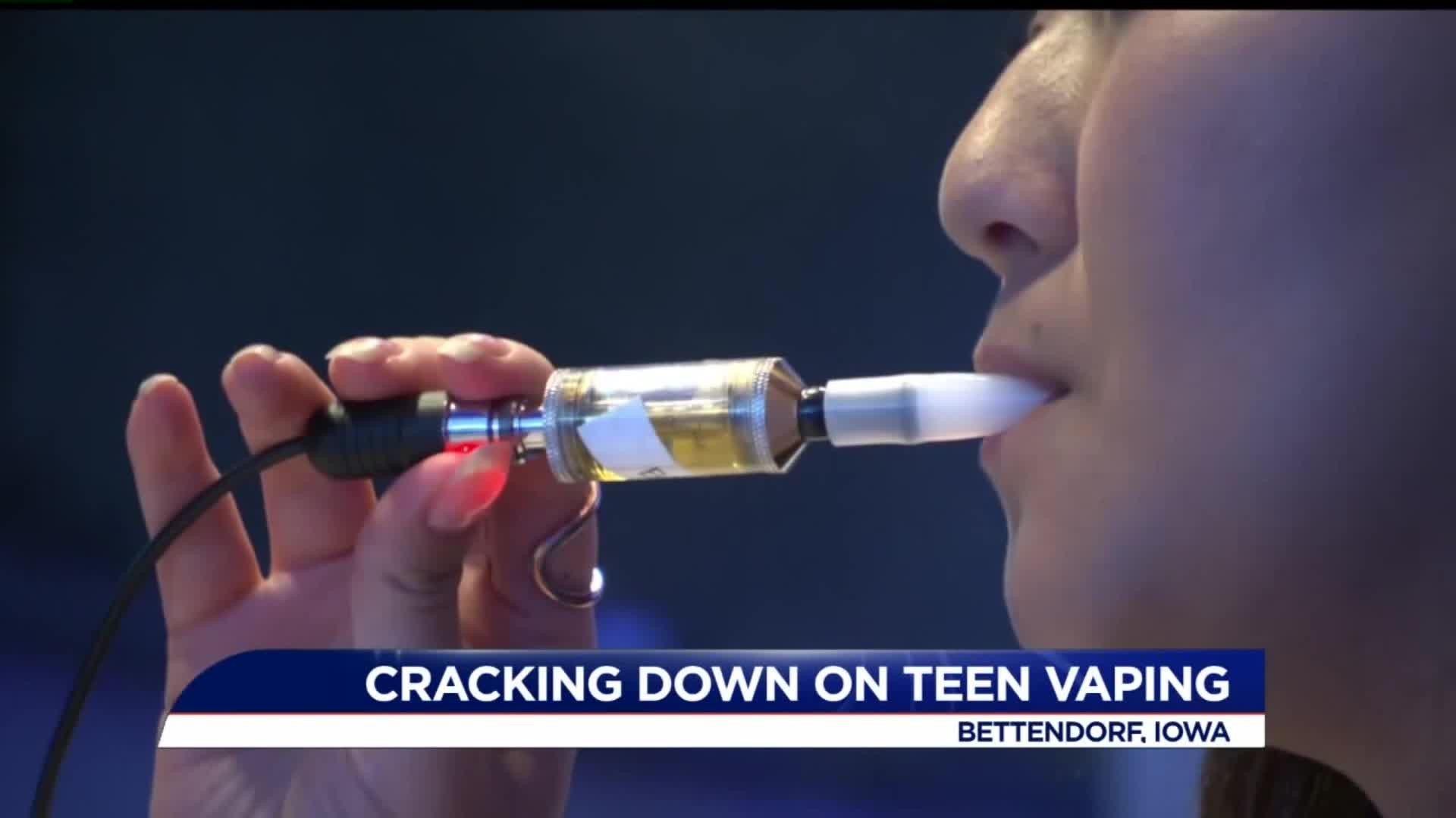 Iowa State Patrol to help crackdown on teen vaping
