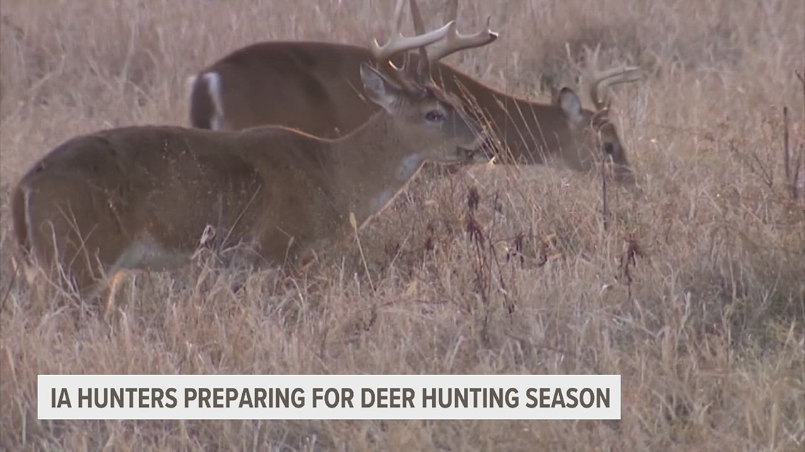 Iowa hunters preparing for shotgun deer hunting season