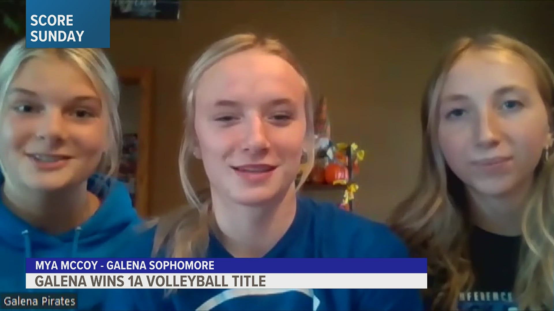 Galena Volleyball makes history by winning the 1A State Championship. Hear from some of the players about their Championship Season.