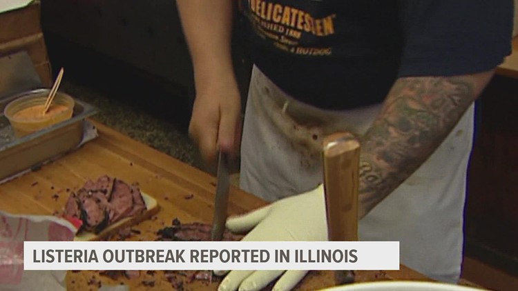 The CDC investigates a listeria outbreak happening in Illinois