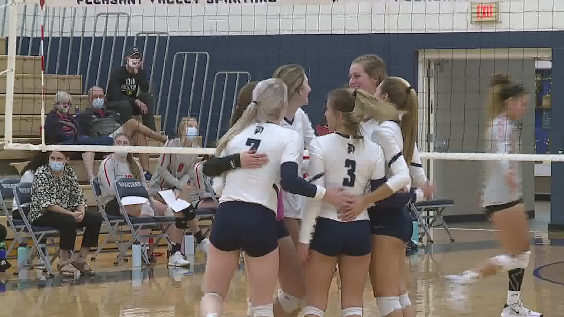 Pleasant Valley remains unbeaten in the MAC with a 3-1 win over North Scott.