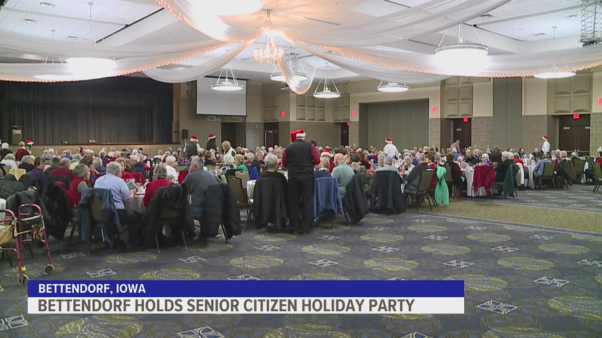 It was the 12th year that the city of Bettendorf has held its 'Tis the season senior holiday celebration.