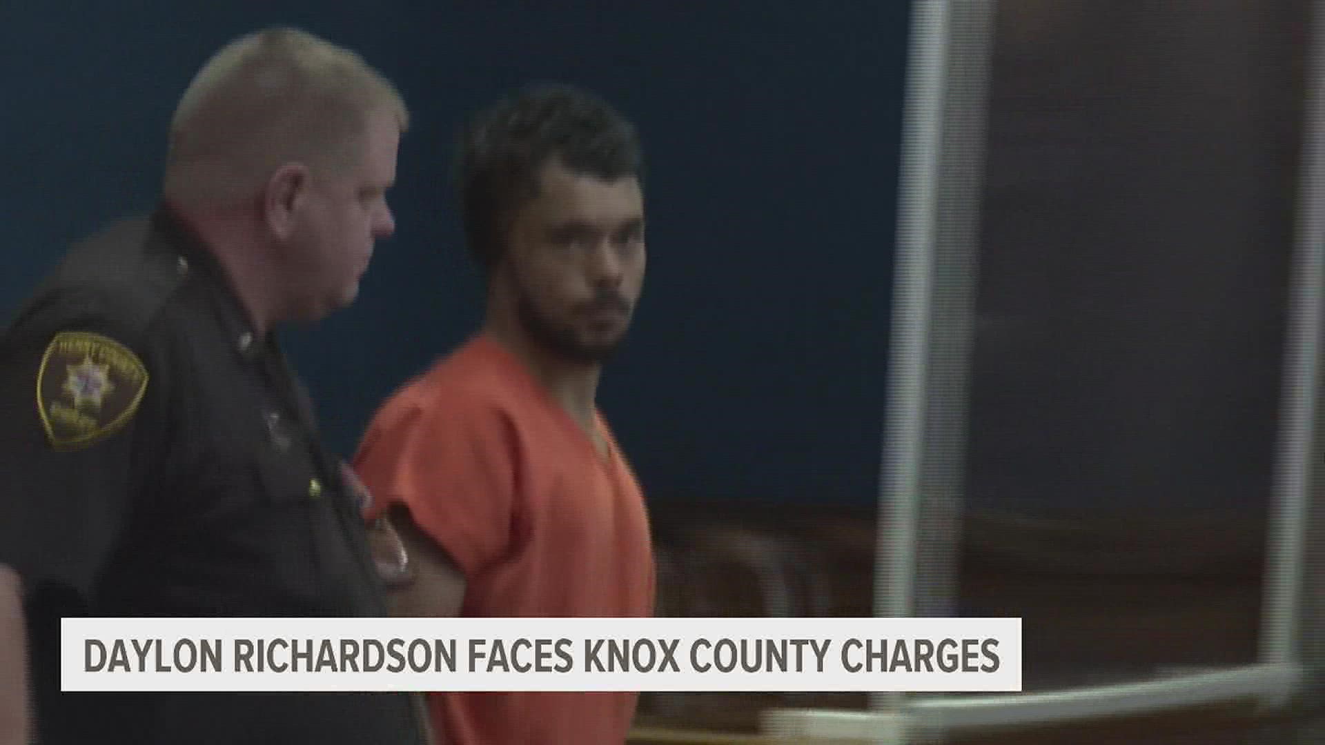 Daylon Richardson now faces additional charges in Knox County for allegedly shooting at another officer during the chase that killed Deputy Nicholas Weist.