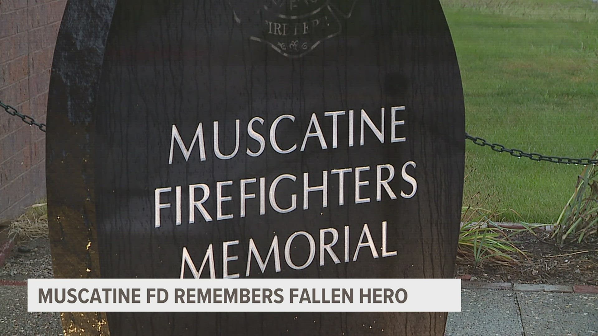 Firefighter Michael Kruse lost his life 21 years ago during a three-story house fire. On Thursday morning the fire department will hold a dedication ceremony.