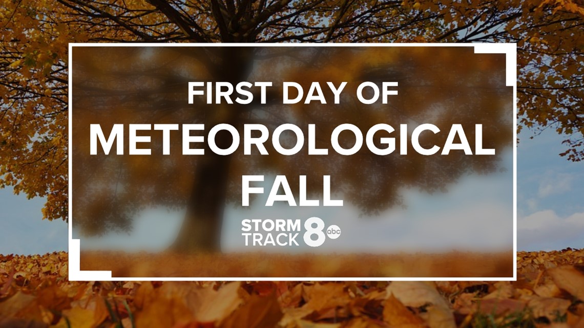 When is the meteorological start of fall?