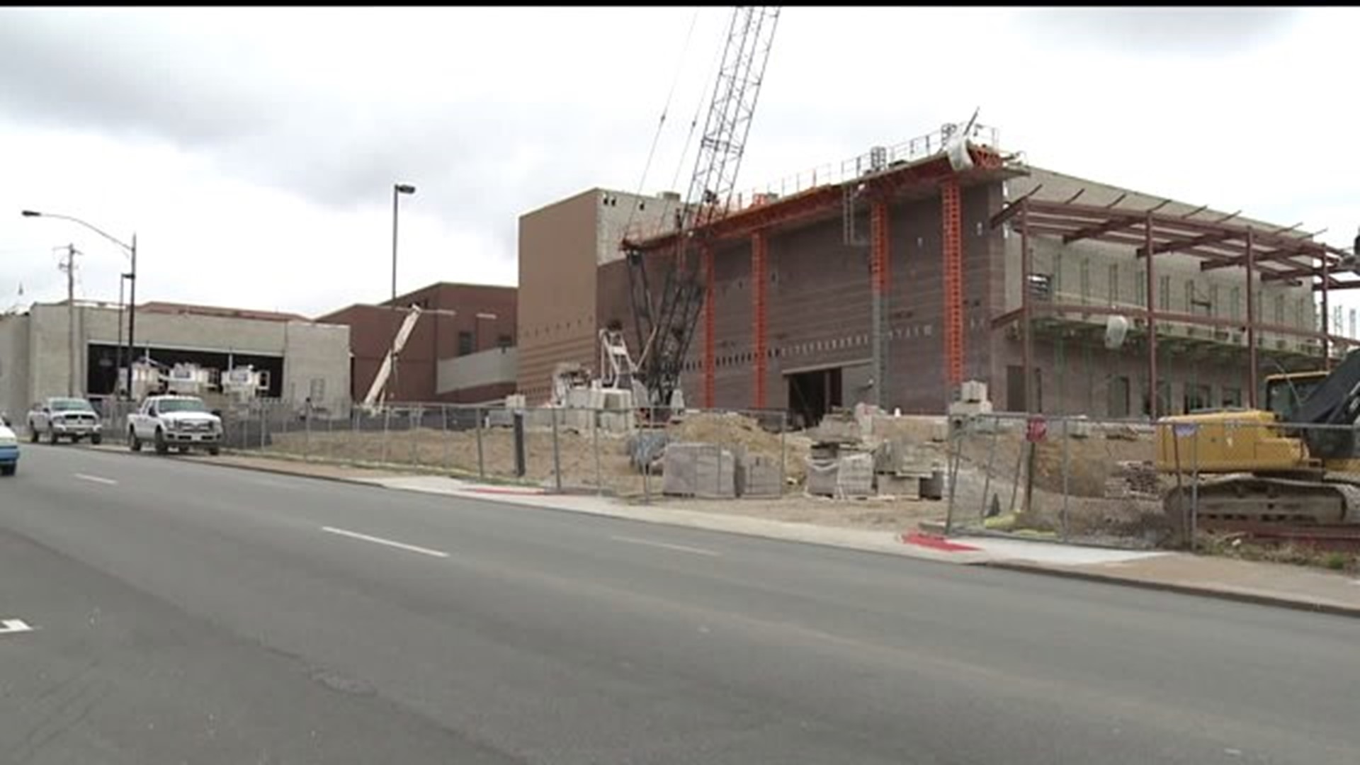 Construction in full swing at Davenport Central High School