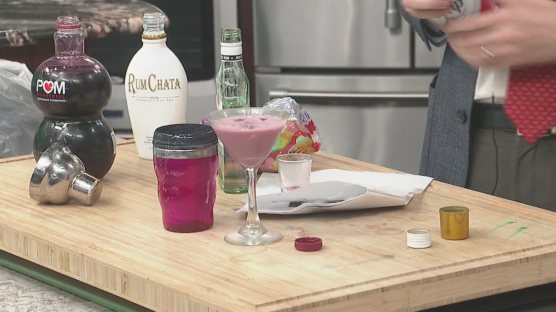 The drink was made Friday, April 9th during Good Morning Quad Cities at 11.