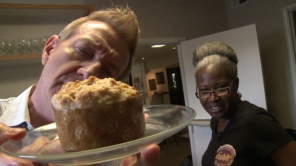 Chewy, Gooey, Chunky, Hunky and Chubby. World’s biggest biscuit!