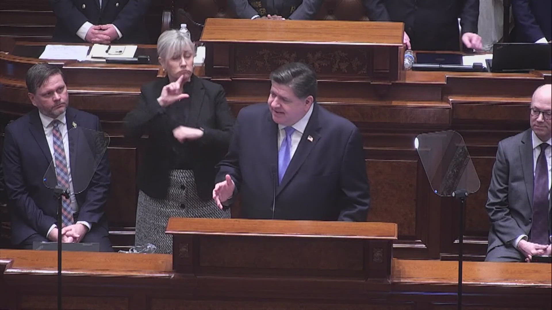 The governor proposed a statewide ban on cell phones in school classrooms.