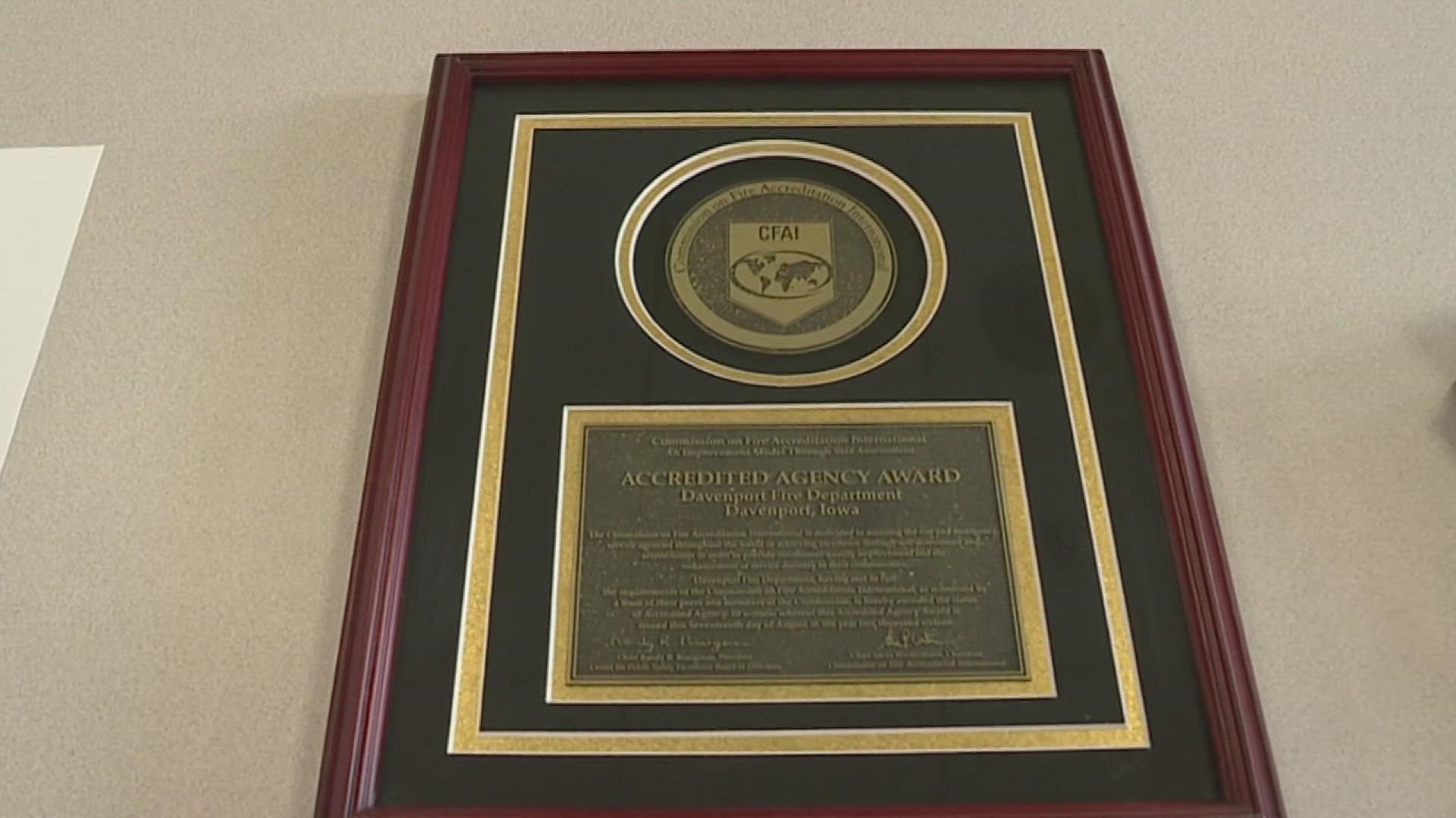 The department was evaluated by other agencies, gaining a renewal of its international accreditation and an action to plan to help them keep improving.