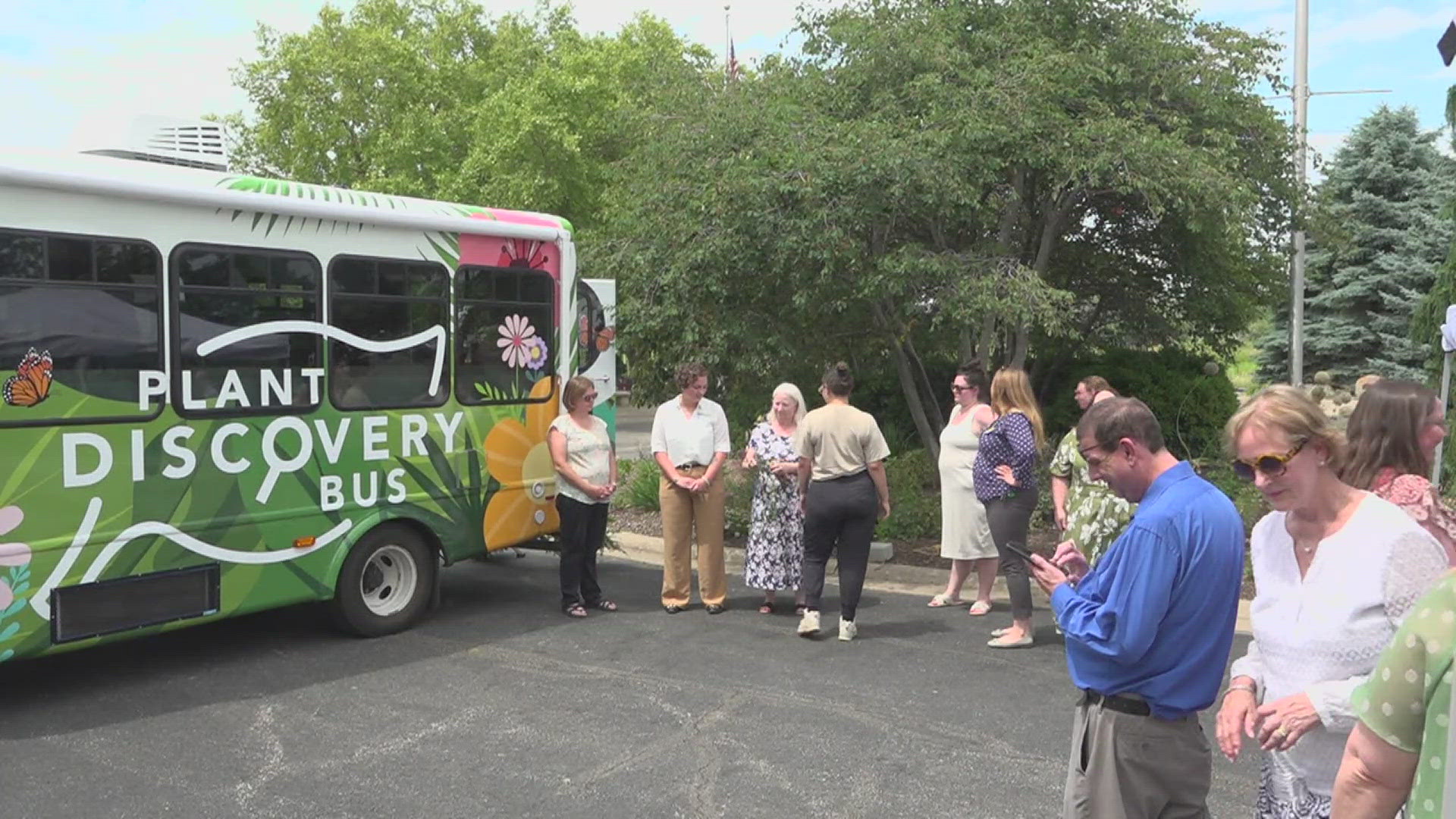 The mobile classroom will help students experience gardens without having to travel to the botanical center.