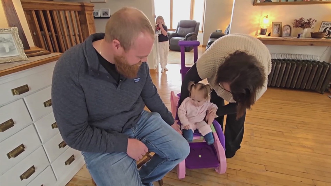 North Dakota parents print critical mobility aid for their child