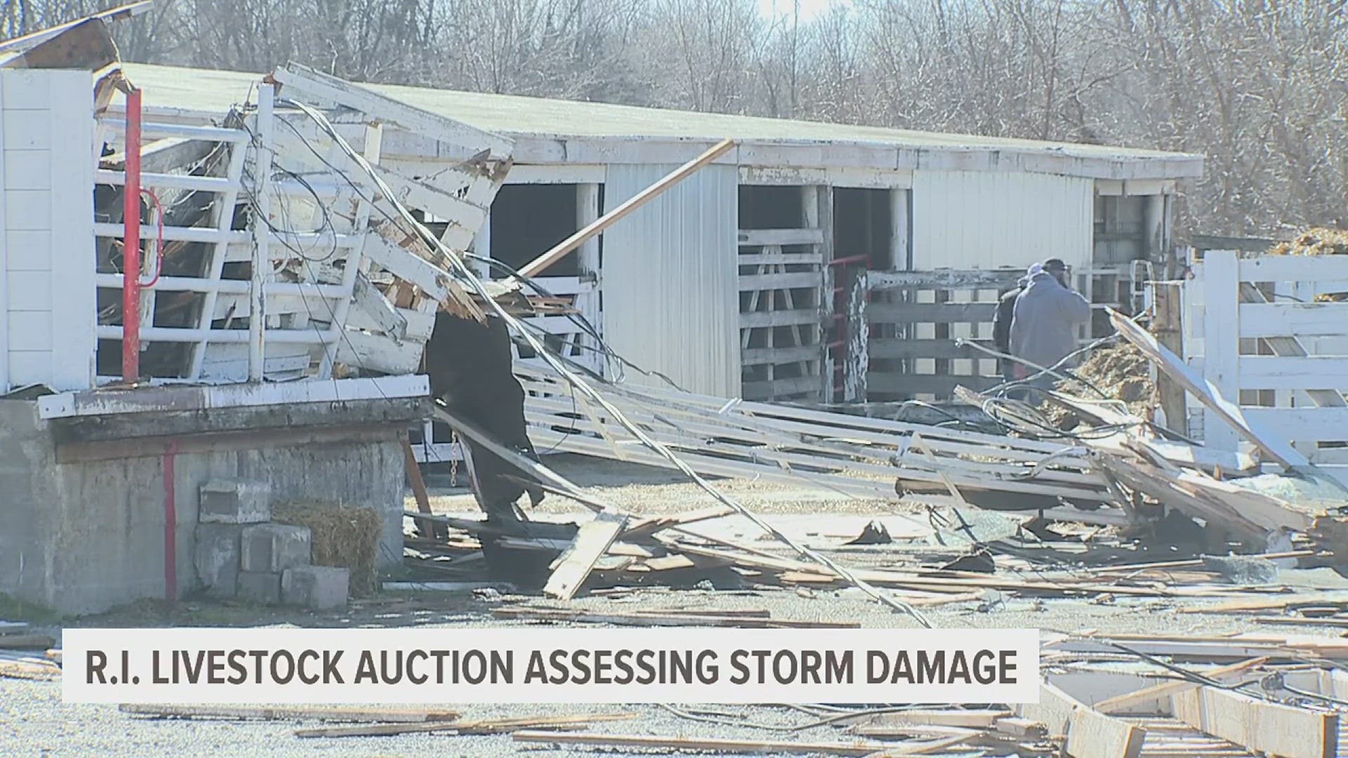 It was among the places hit hard by Tuesday morning's storms.