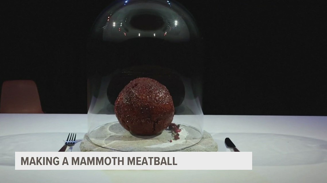 Would you try this mammoth meat meatball?