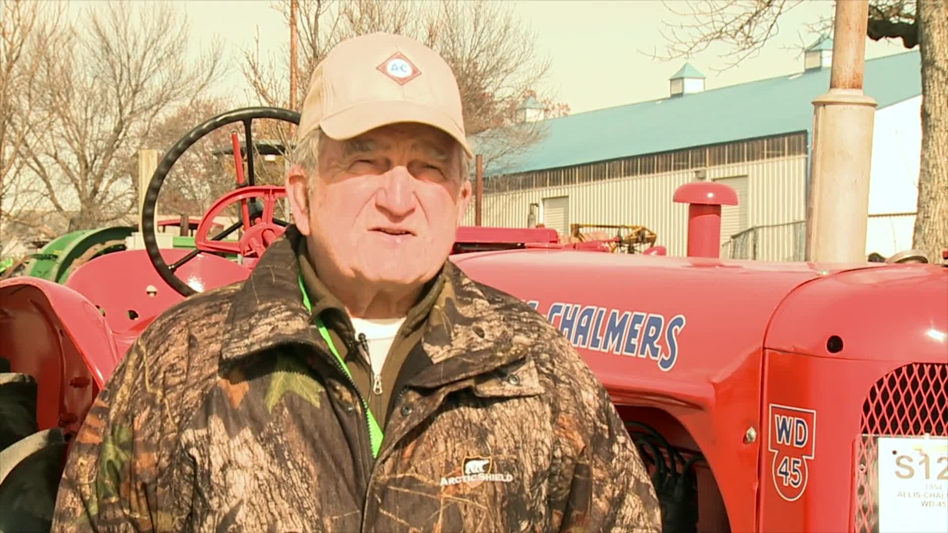 This man's tractor is going to help with Alzheimer's research