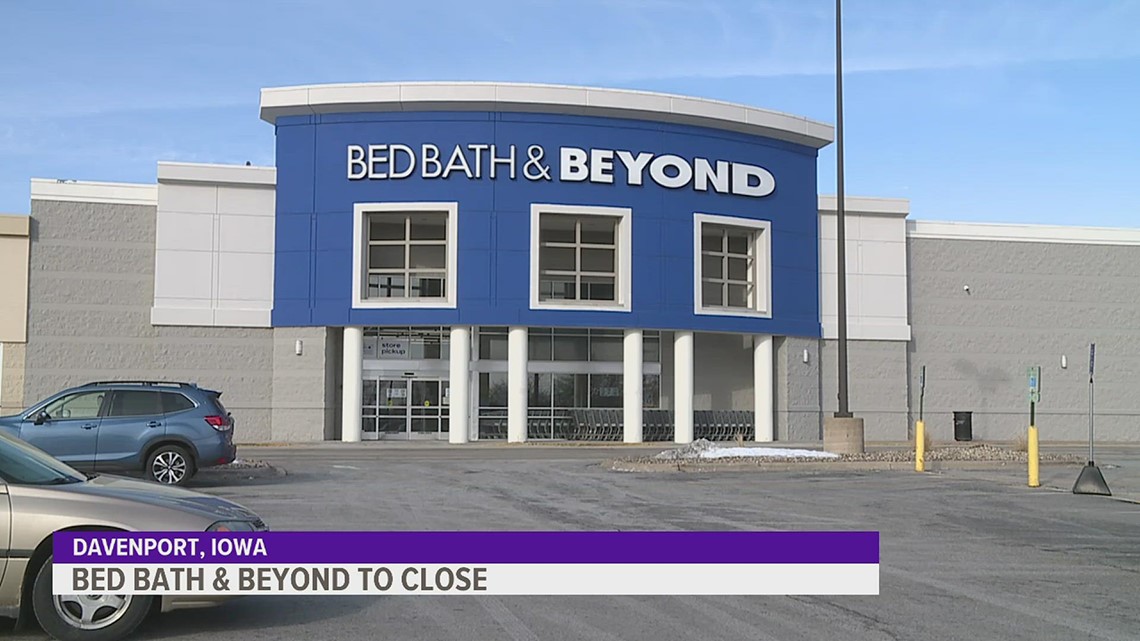 More Bed, Bath & Beyond closures announced, Davenport store included