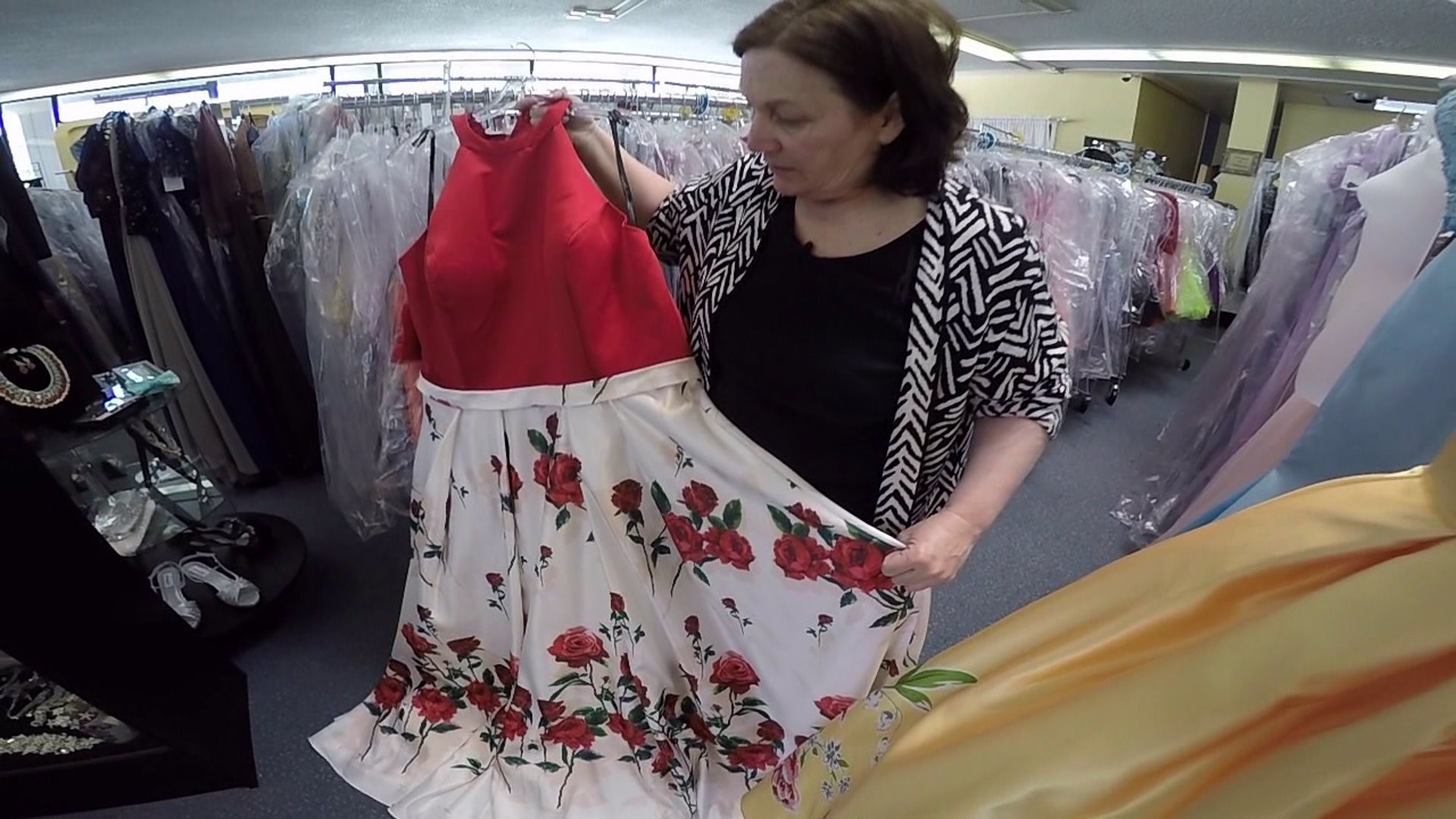 Prom dress style and what can be seen as taking it too far