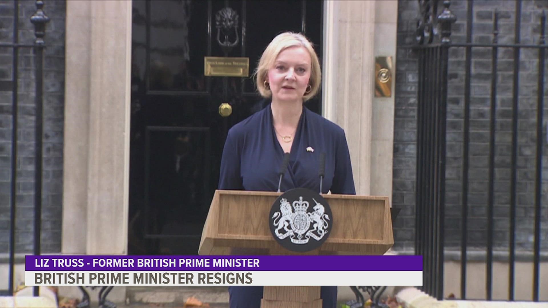 Liz Truss Resigns As British Prime Minister | Wqad.com