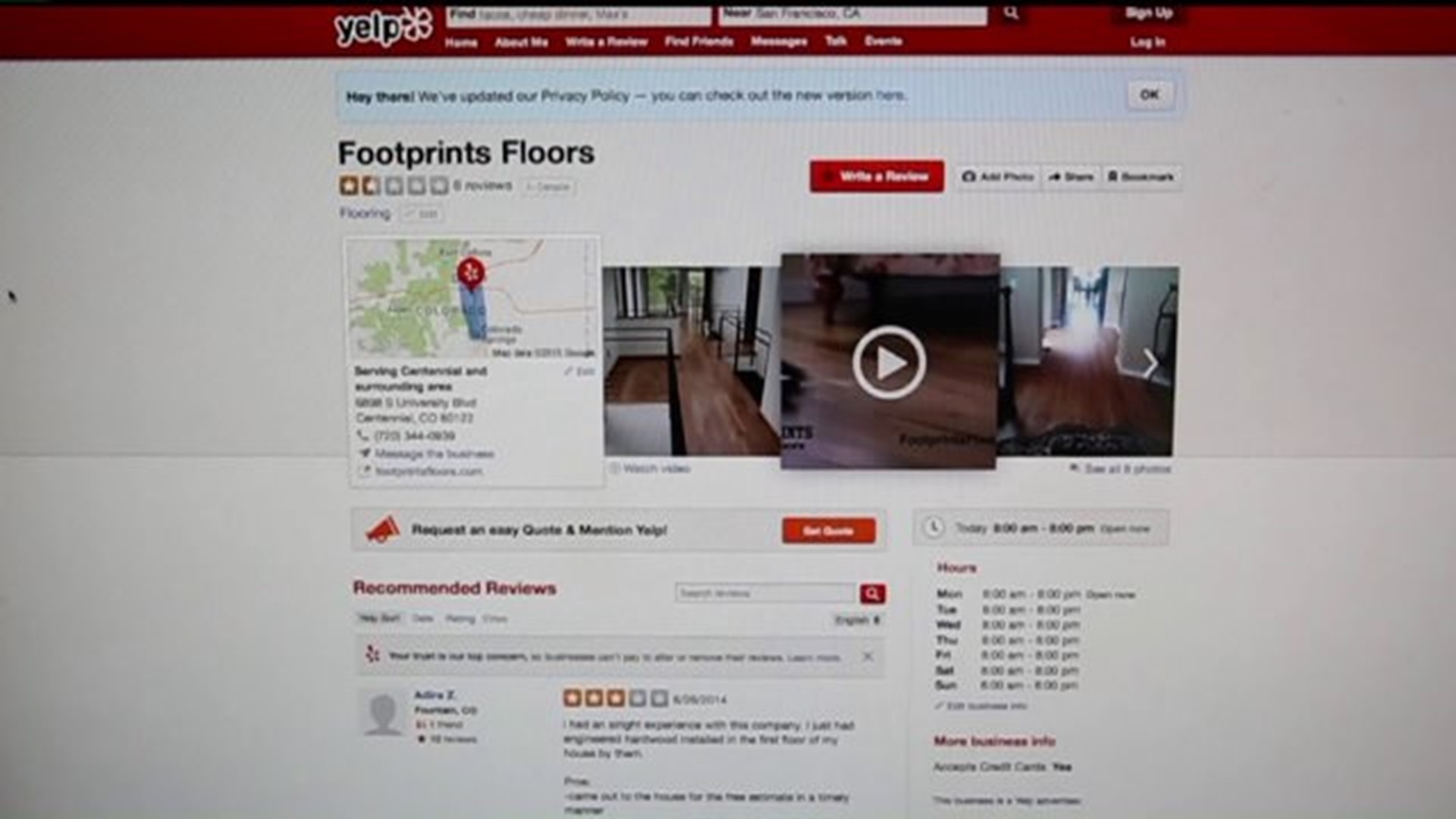 Yelp Lawsuit Over Negative Review
