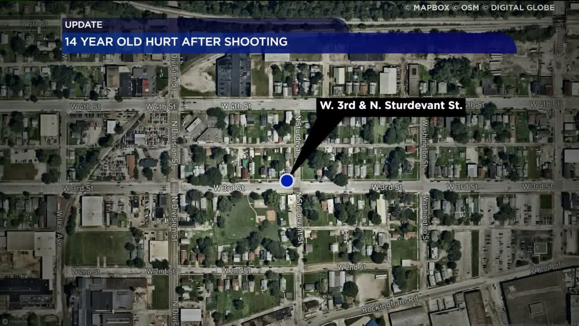 14 year-old hurt after shooting