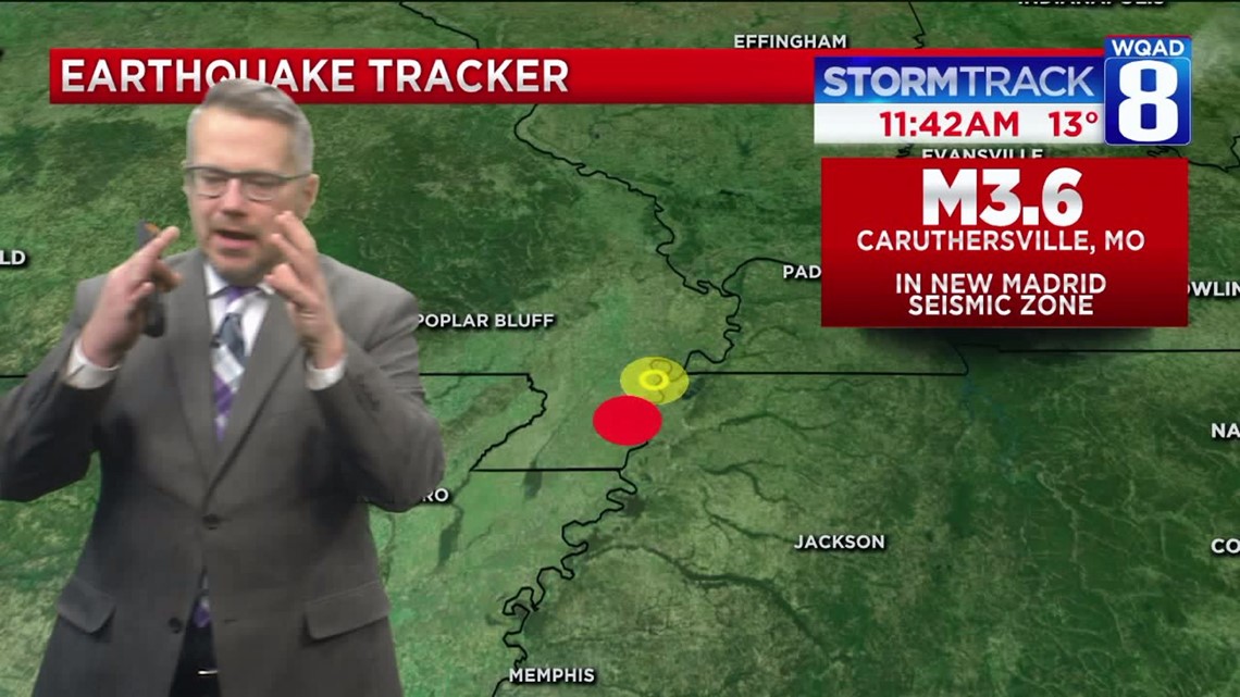 Earthquake shakes area of New Madrid Seismic Zone