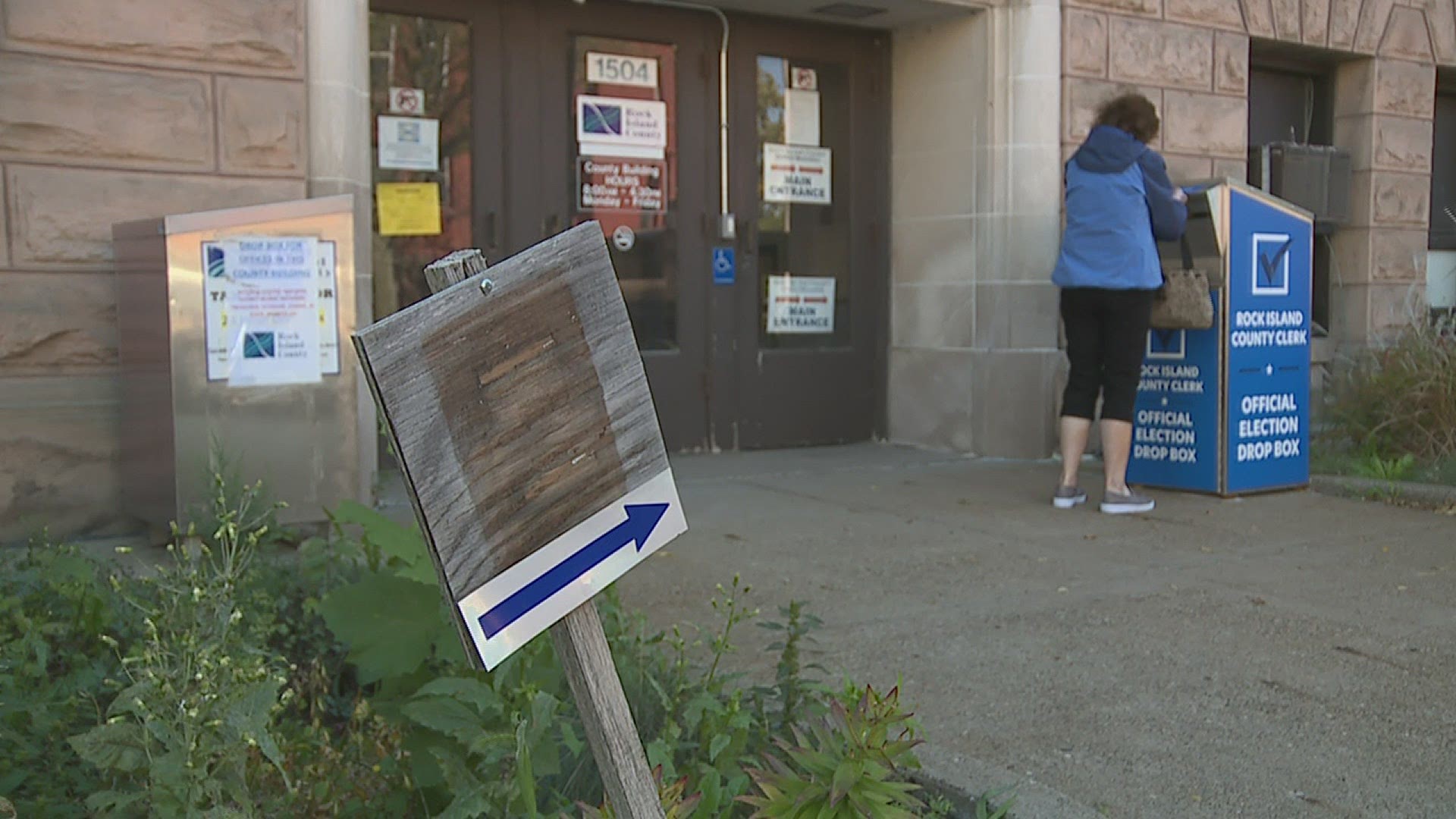 This it the first time a drop box has been used for an election. And so far it's proven to be popular.