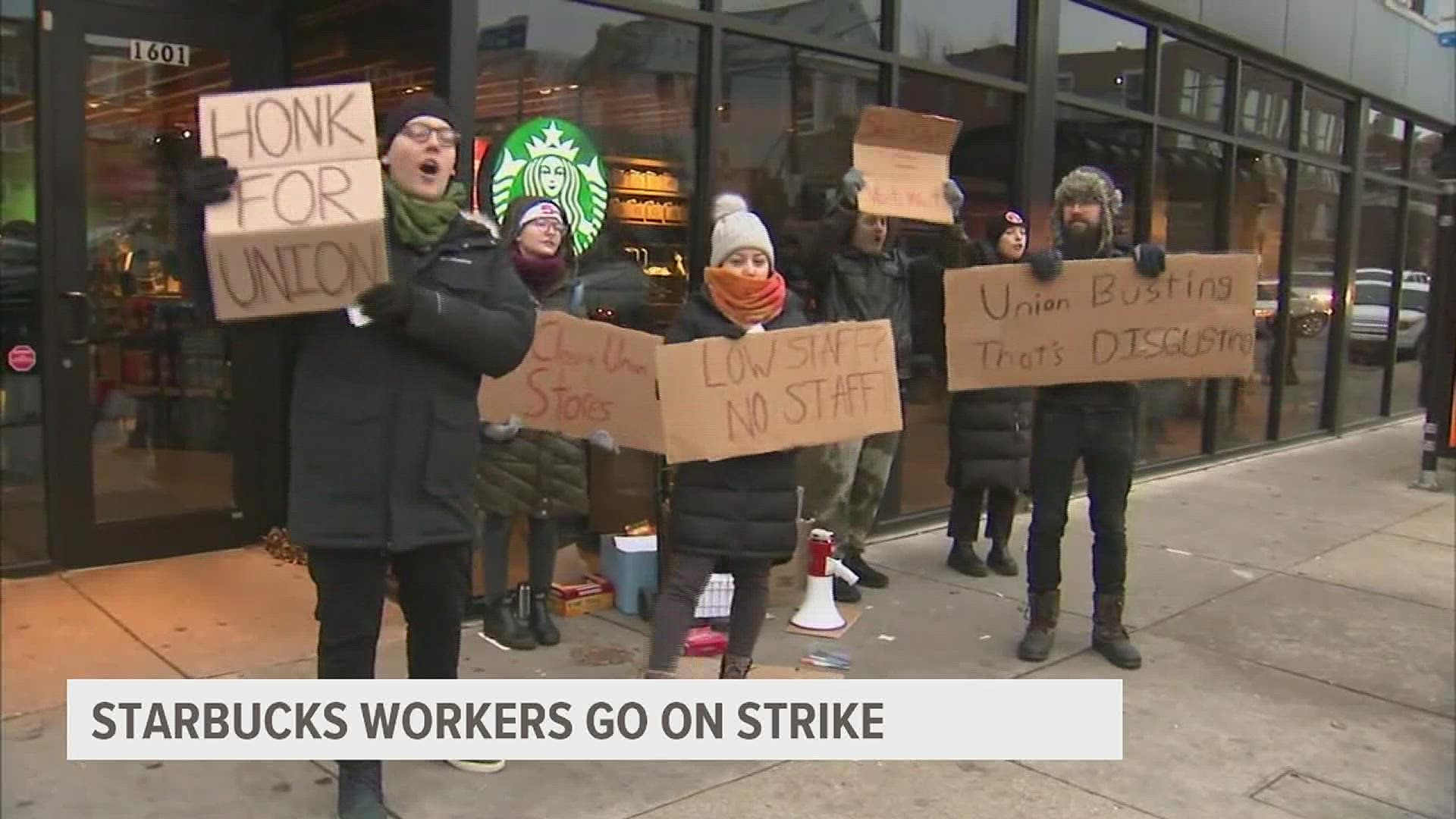 Starbucks Strike: Workers At 100 US Stores Plan Weekend Walkout | Wqad.com