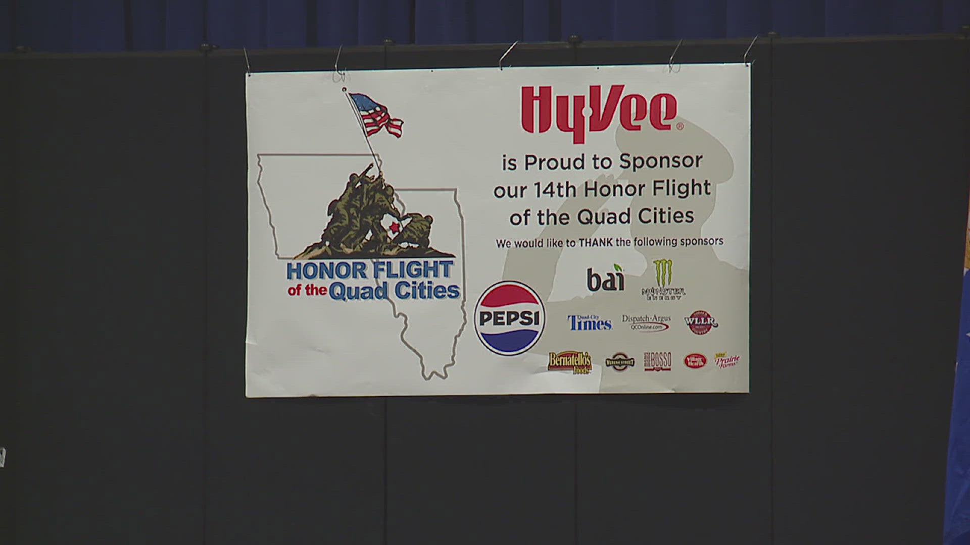 The upcoming trip will be the 60th Honor Flight out of the Quad Cities.