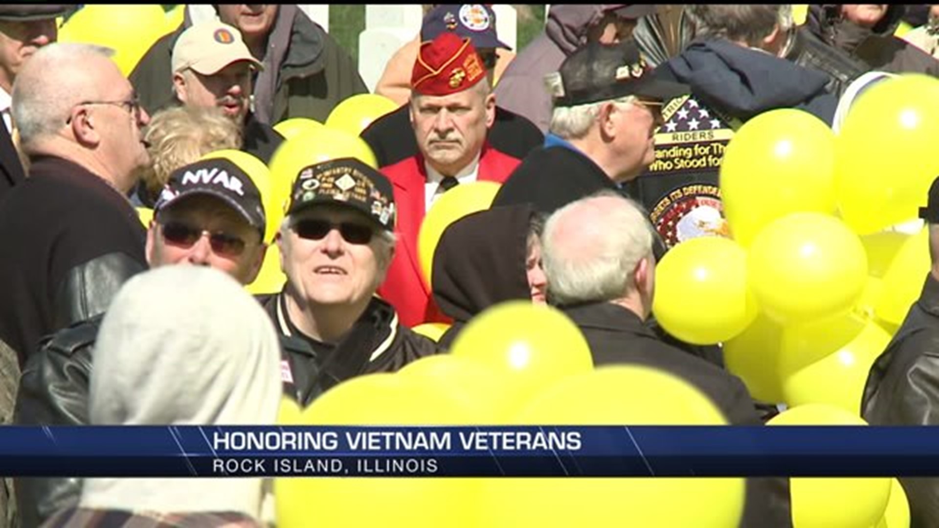 Vietnam vets honored on Arsenal Island