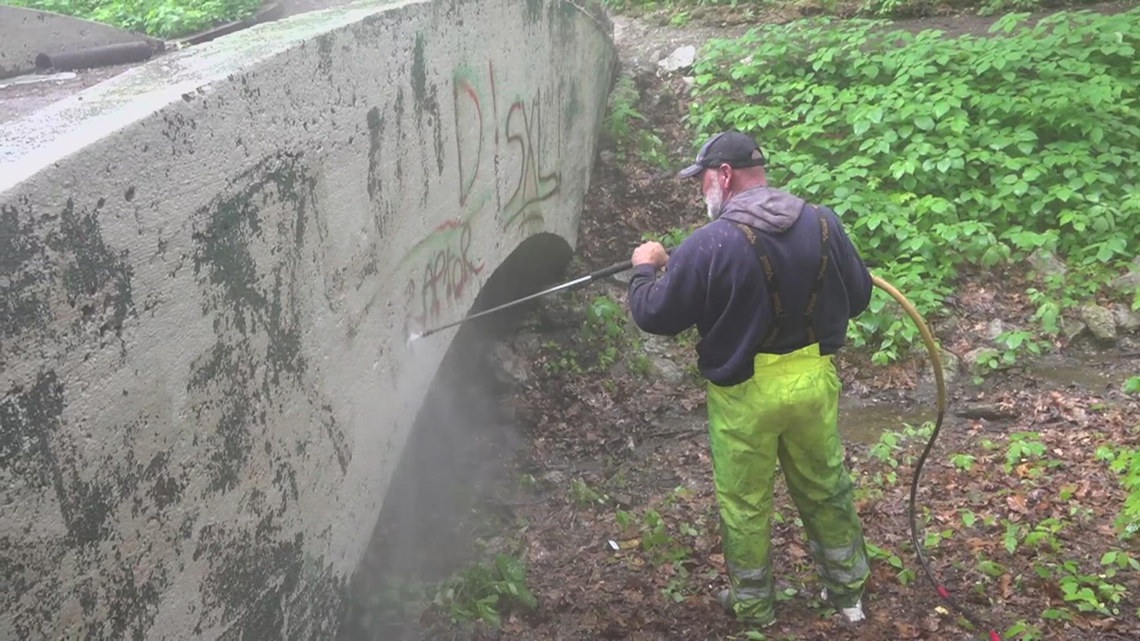 Hauberg Estate in Rock Island hit by graffiti - Vimarsana News