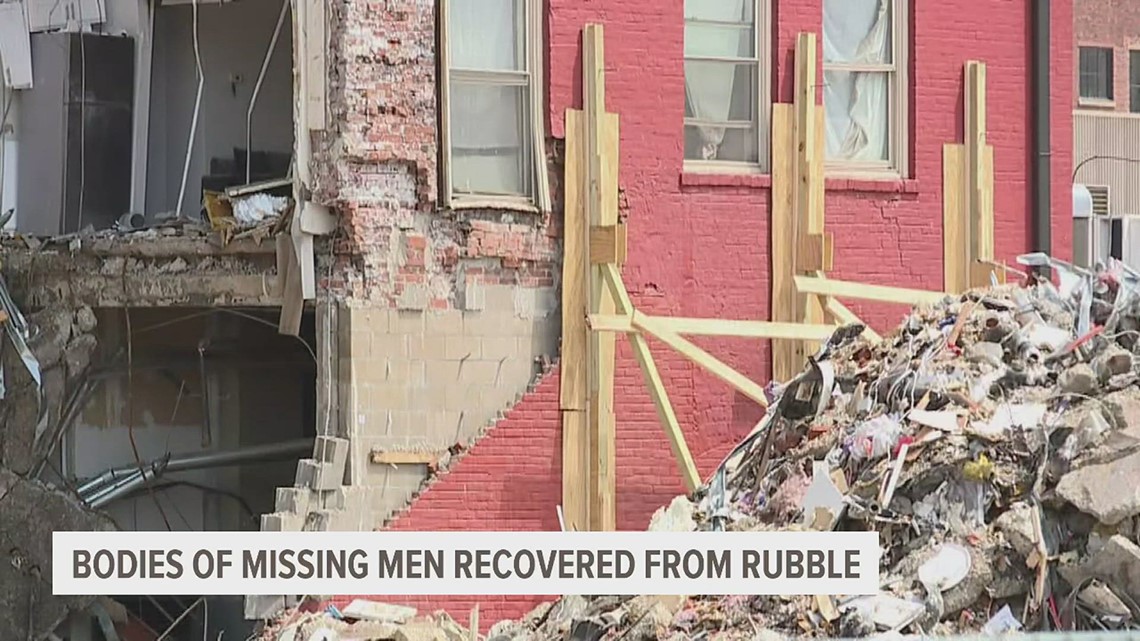 Bodies of 3 missing men recovered from Davenport collapse: Monday, June 5 update