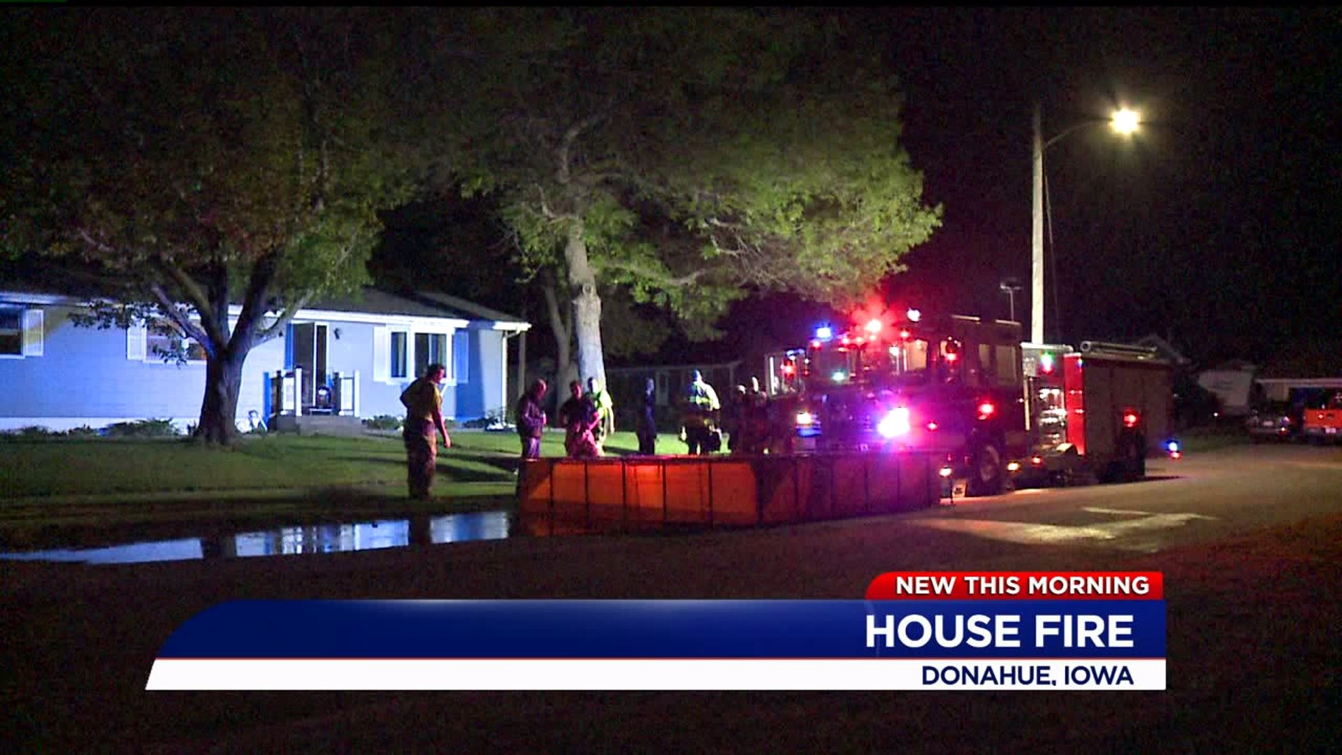 House Fire in North Scott County
