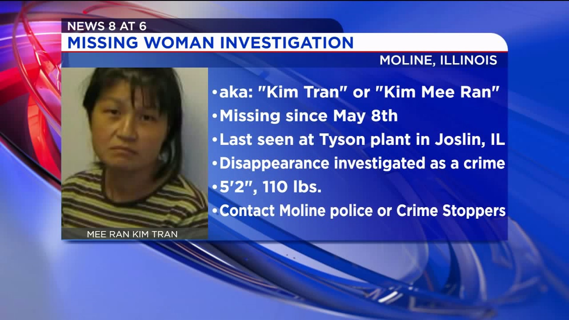 Moline police search for missing woman