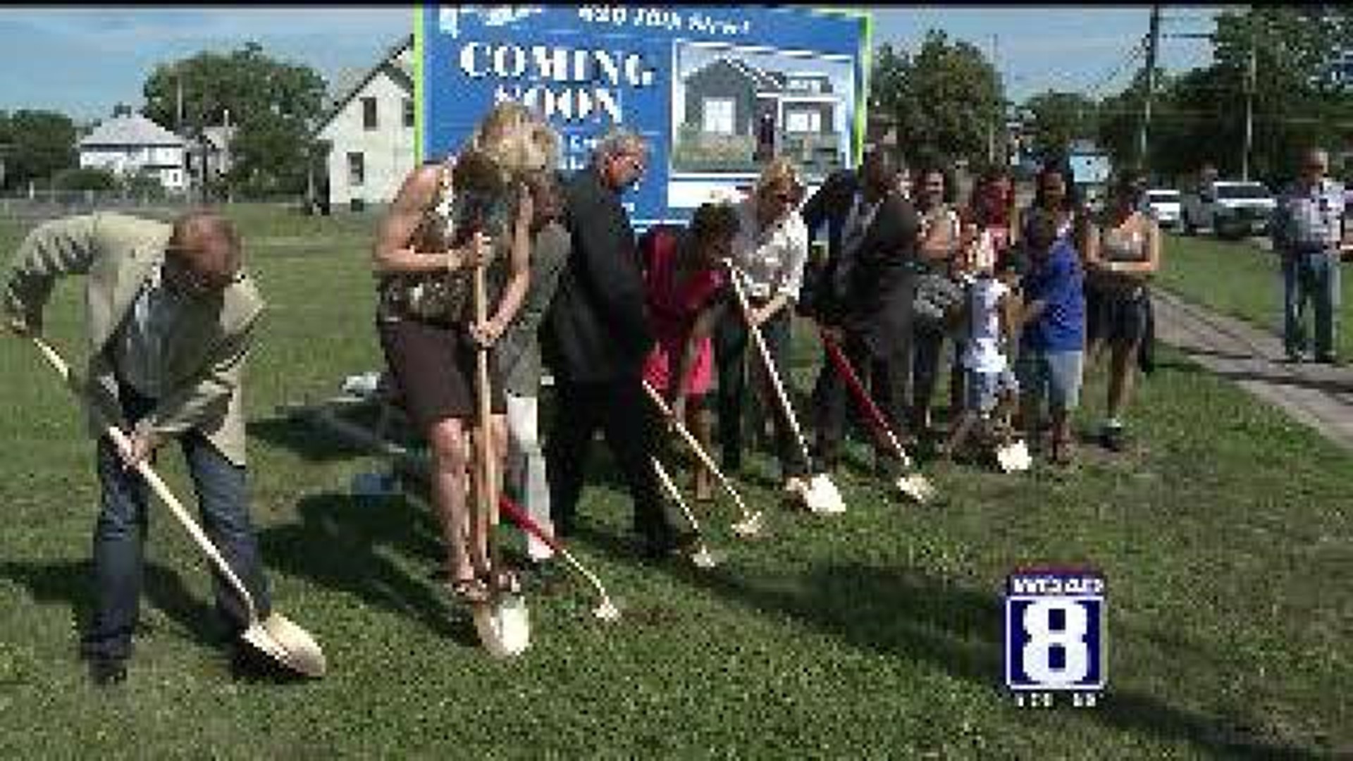 Ground breaking for three Rock Island homes