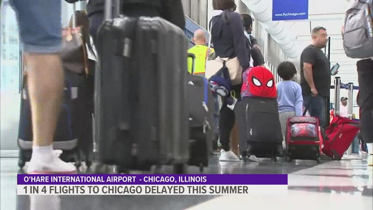 O'Hare International Aiport expects one-and-a-half million travelers on Labor Day weekend