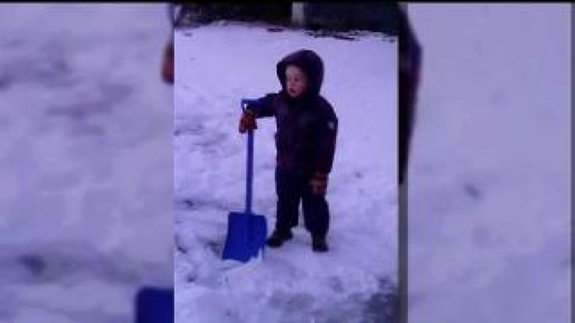 Viral Video: Little boy is sick of snow