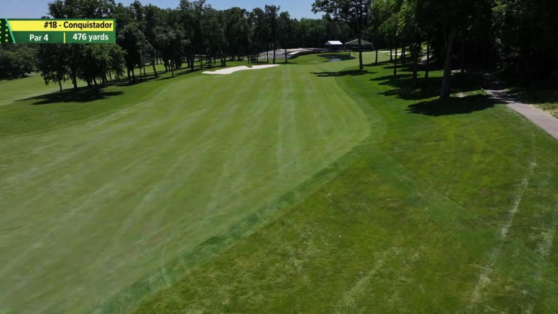 It's time for the John Deere Classic! Over the past 18 days, News 8 has given a birds-eye view of each hole at TPC Deere Run. Here's the final one.